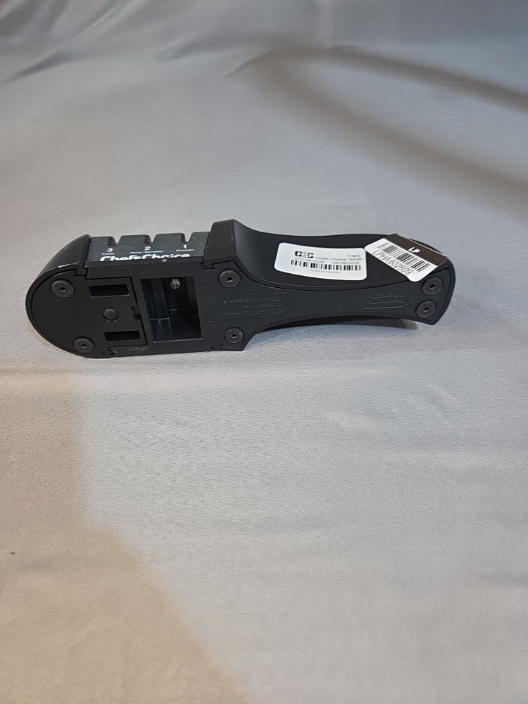 Chefs Choice G4360 Manual Sharpener: Kitchen Knife Sharpener, Hand Wash, Black