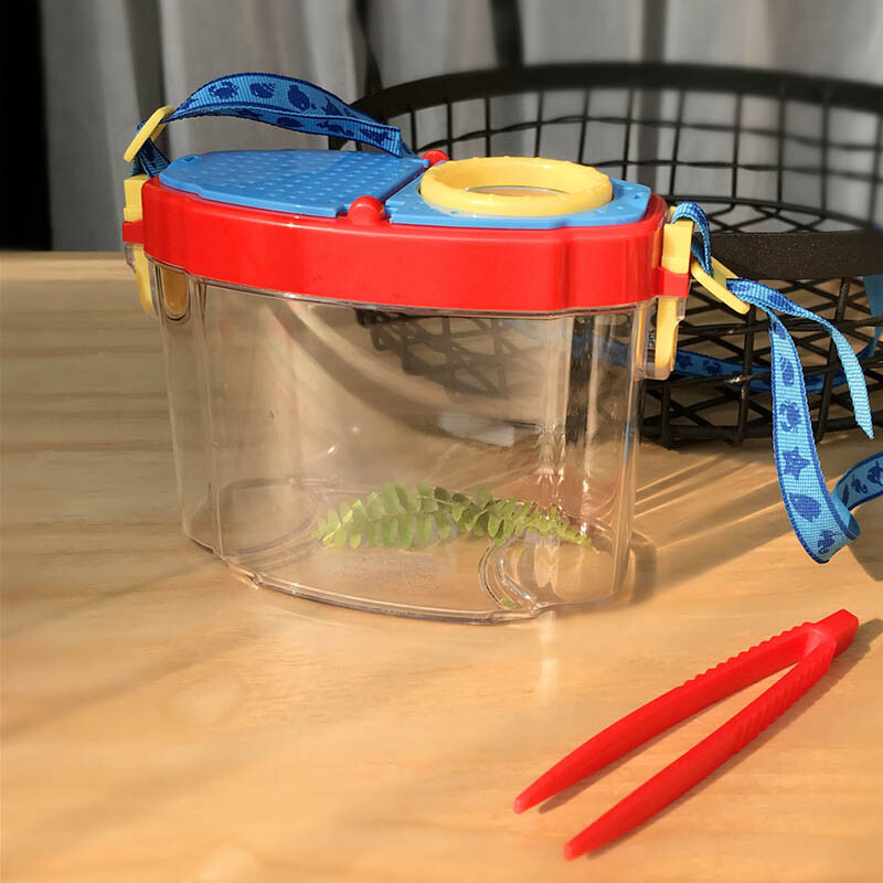 Insect Observation Viewer Transparent Bug Collection Case Children Exploration