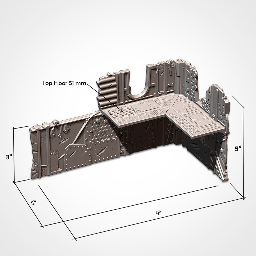 Orcs - WTC 40K Official Foldable Terrain Set (10th Edition)