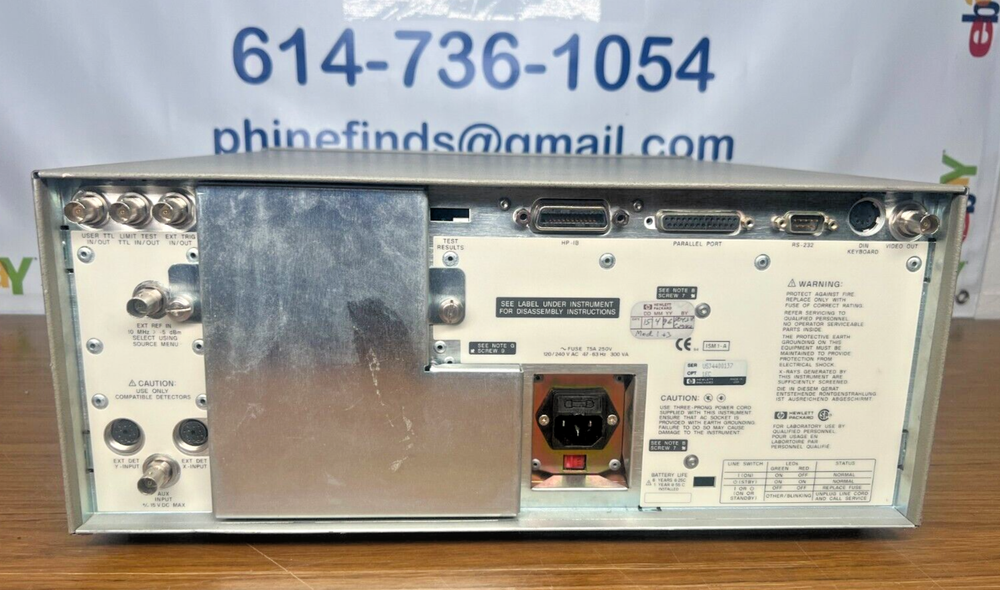 Hewlett Packard 8713B 300kHz - 3000Mhz RF Network Analyzer