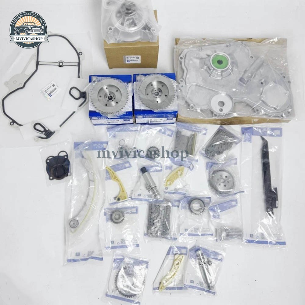 Water Pump Timing Chain Kit For GM 2.4L Ecotec VCT Selenoid Actuator 2009-2017