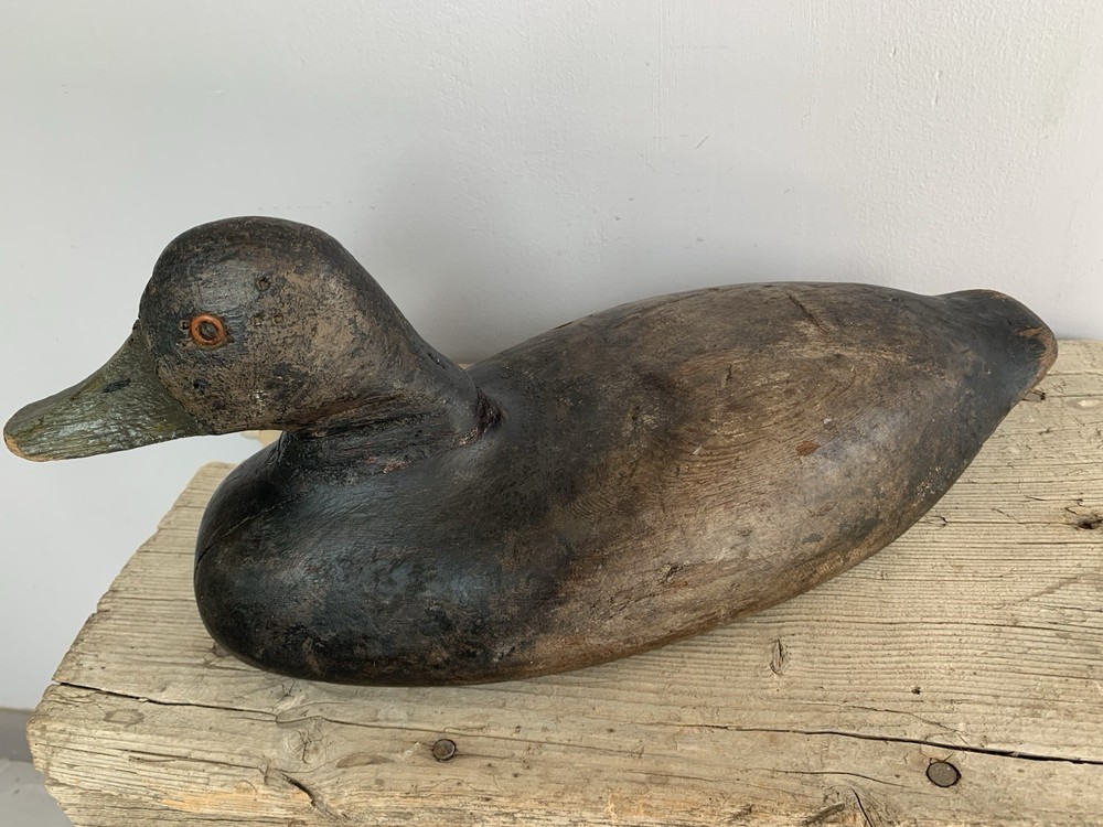 OLD WORKING DUCK DECOY/WOOD/HUNTING