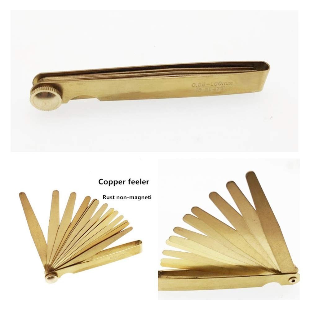 Brass Feeler Thickness Measurement