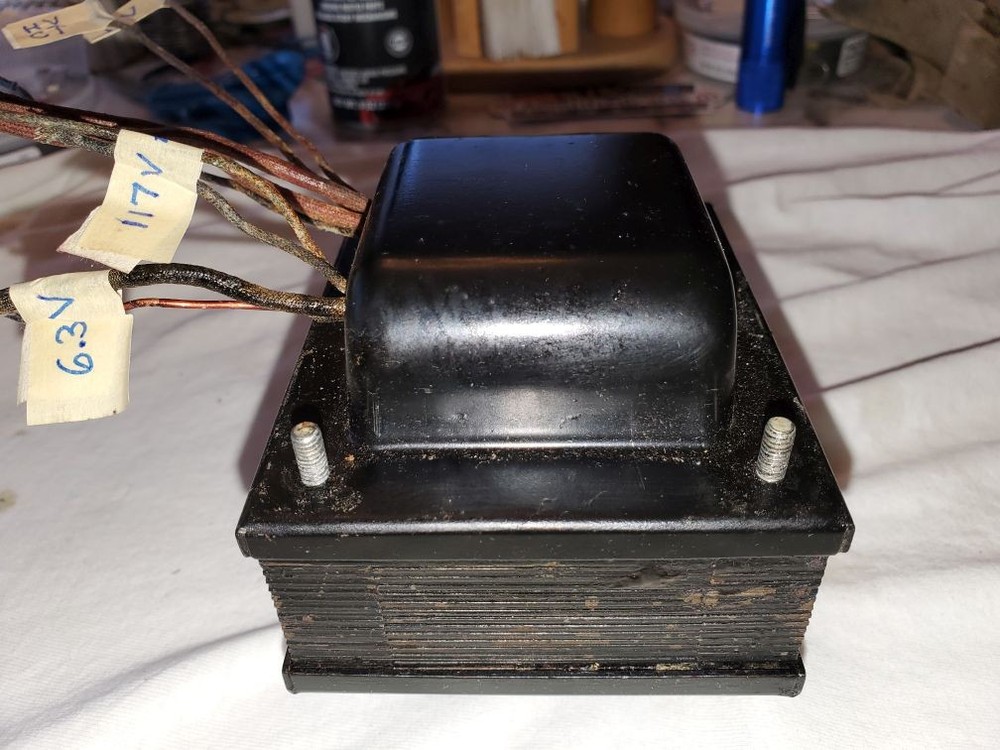 Silvertone Power Transformer 5.0V, 6.3V, 620V Direct Replacement Hammond 273CZ