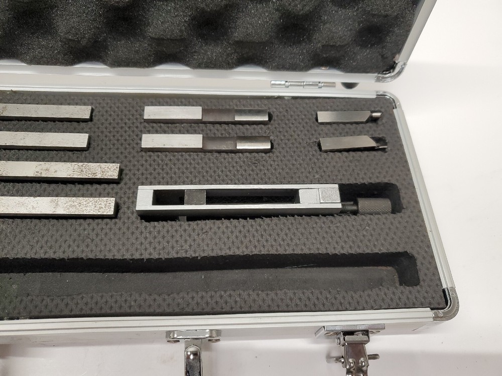 SPI Accessory Set For Rectangular Gage Blocks 15-358-5 ***Missing Pieces***