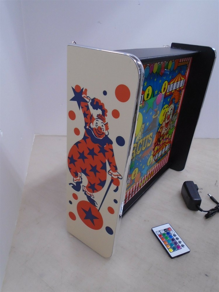 Bally Circus Pinball Head LED Display light box