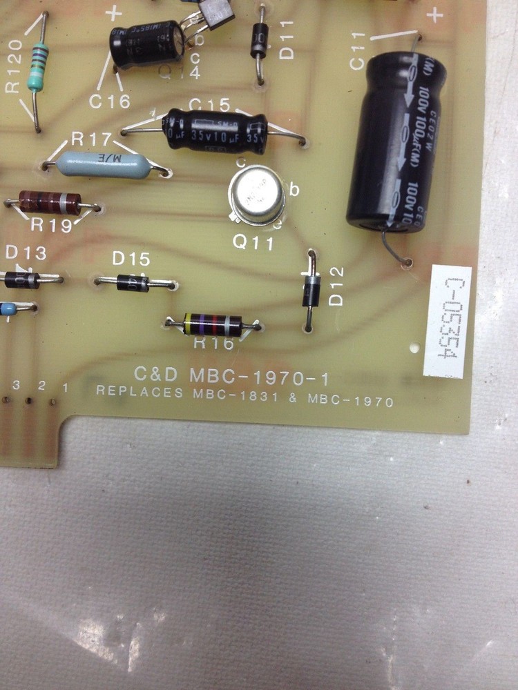 C&D MBC-1970-1 PC BOARD
