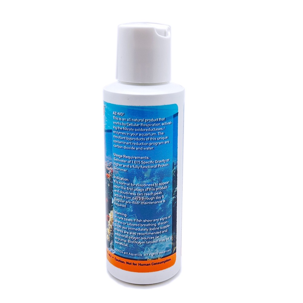 AZ-NO3 Absolute Zero Nitrate 125mL Marine and Reef Safe Nitrate Eliminator
