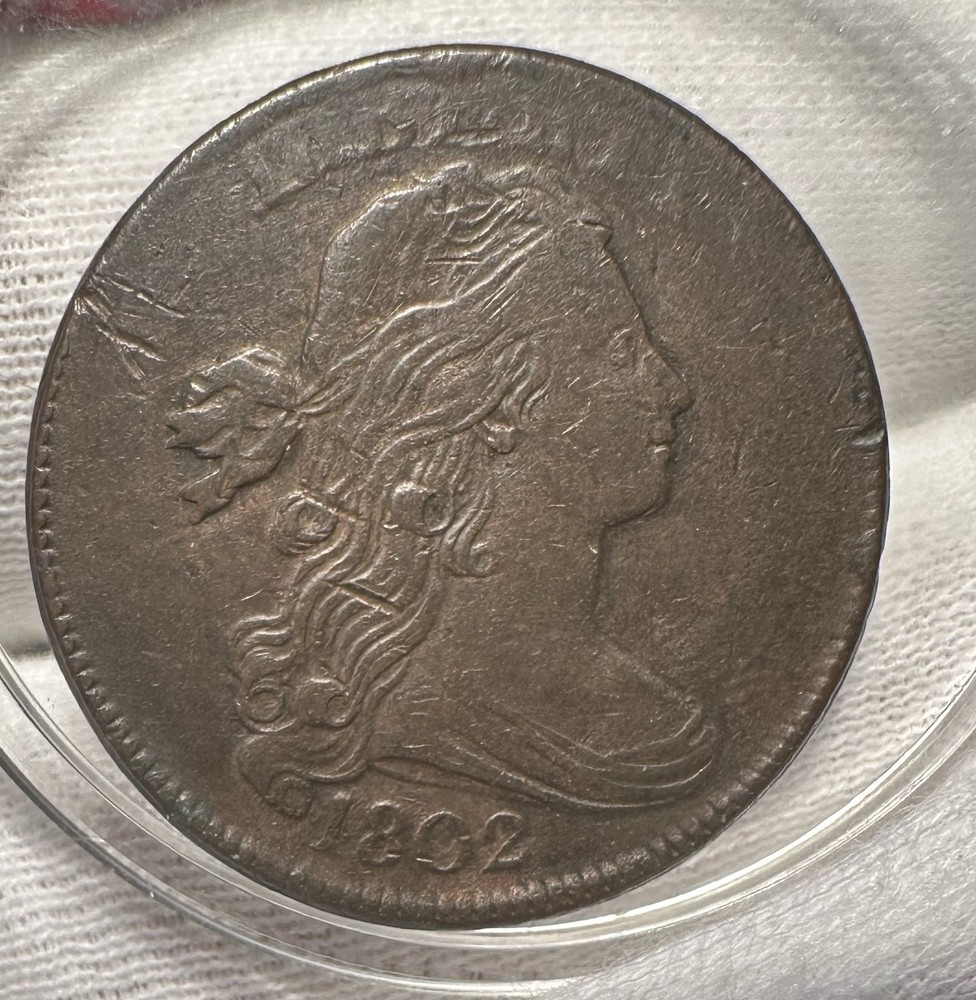1802 Draped Bust Large Cent VF Very Fine Original