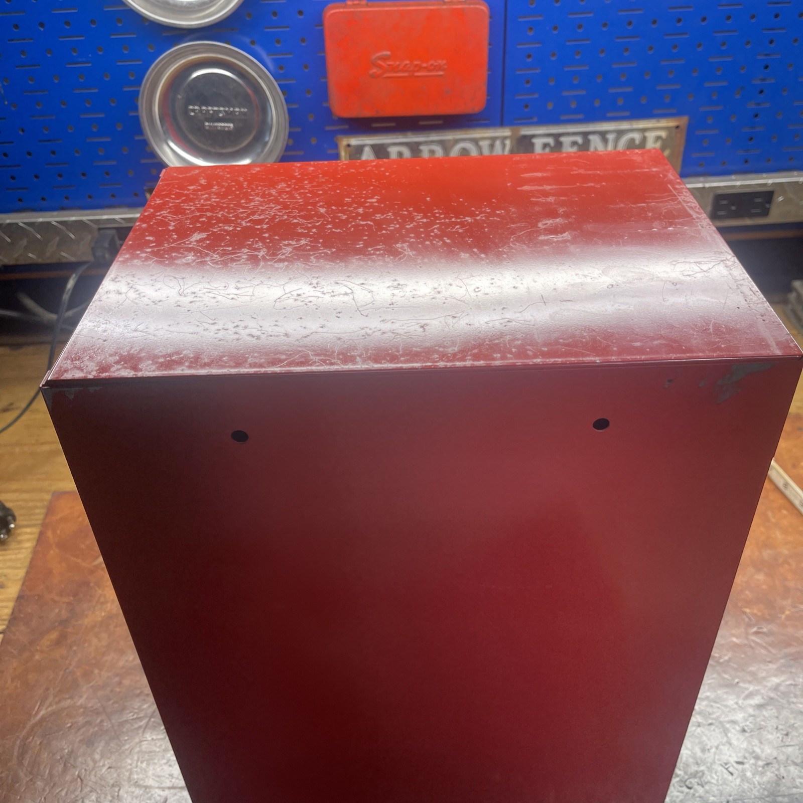 Vintage Sears Craftsman Hanging Side Tool Box - 706.652030 W/ Keys