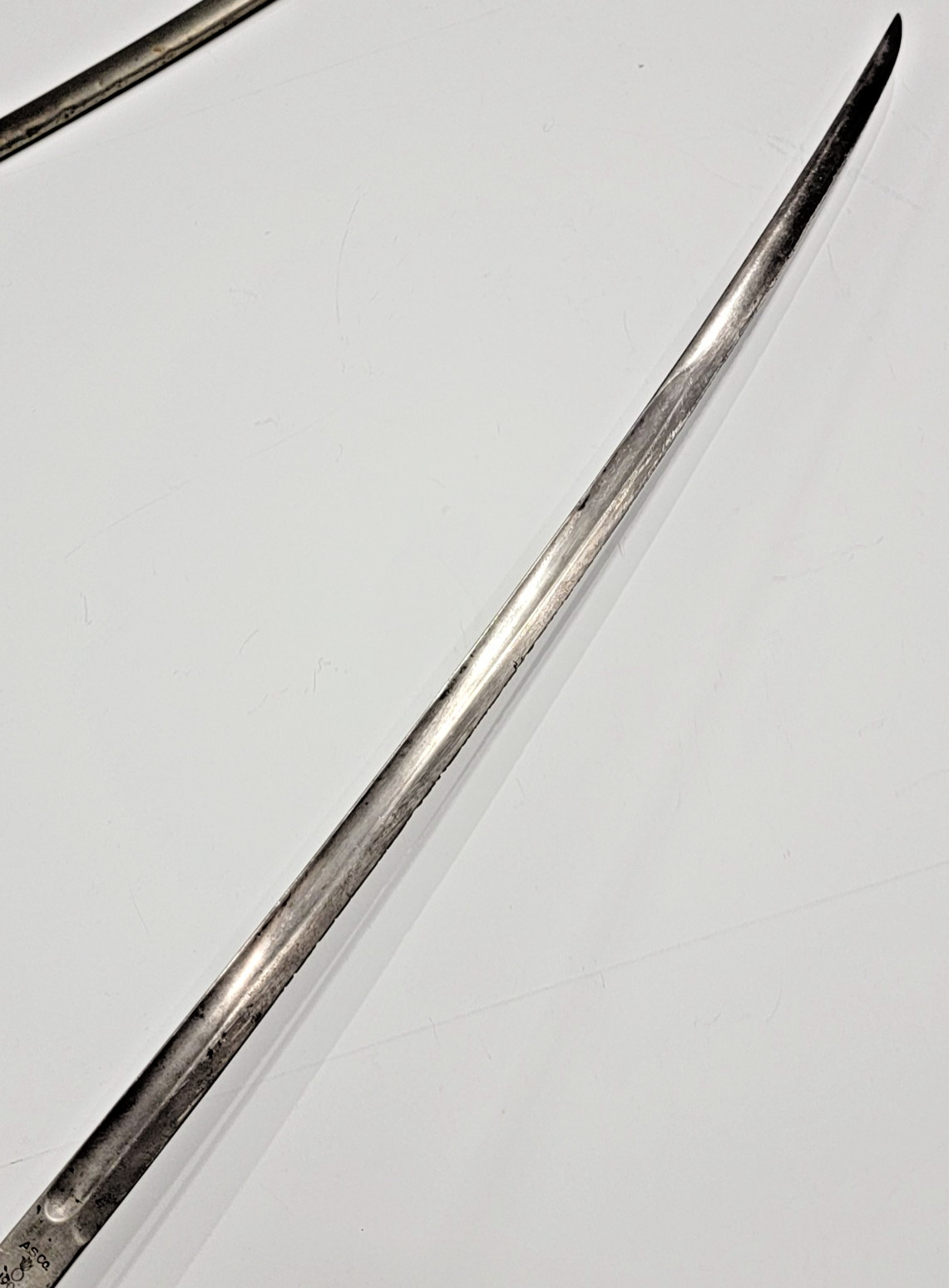 WWI US 1906 Experimental M1905 Ames AS Co Sword Officer Steel Scabbard