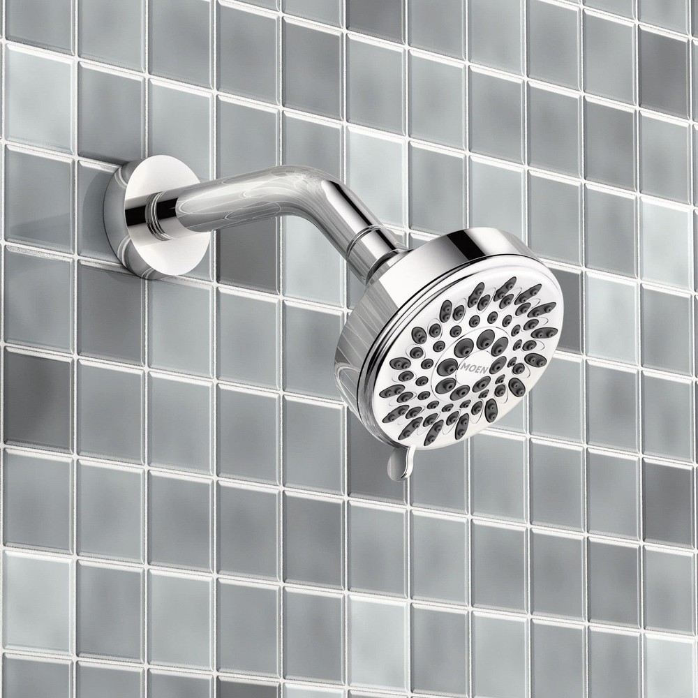 Moen Ignite Chrome Five-function Shower Head With 2.5 GPM Pack of 1,