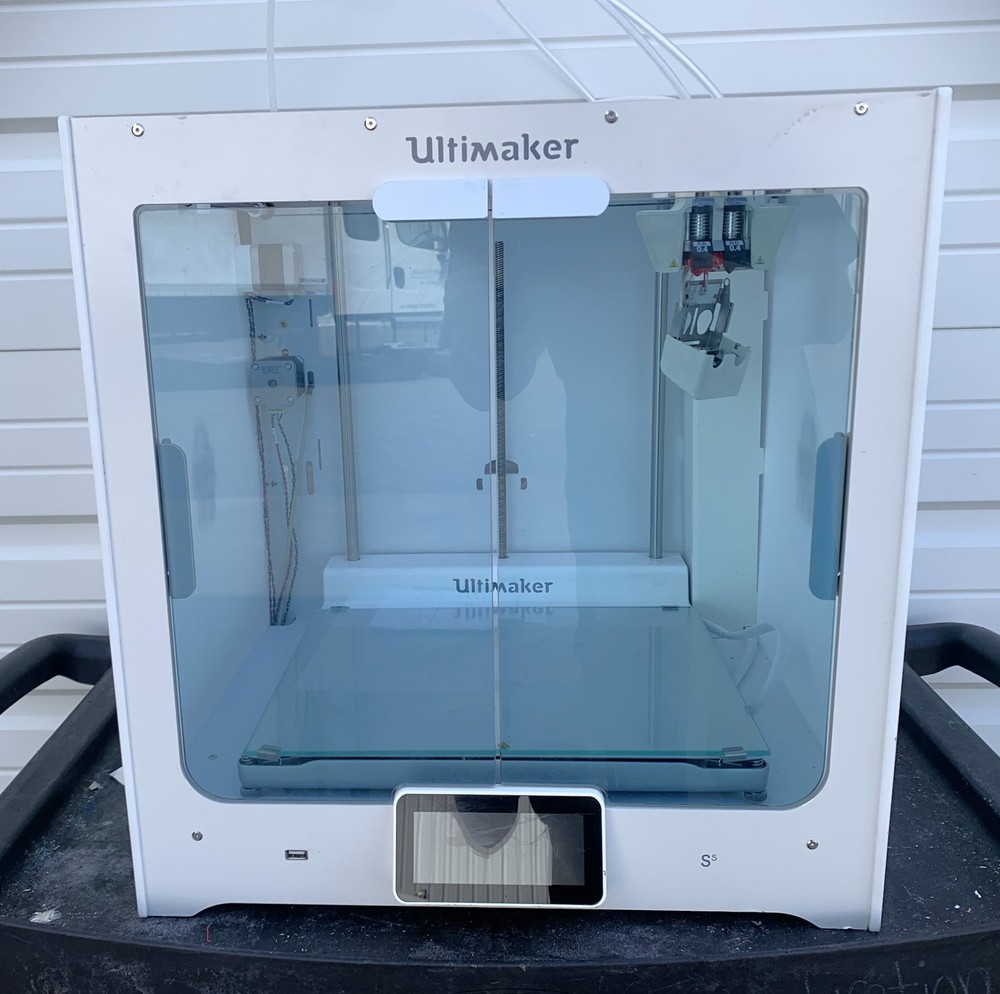 Ultimaker S5 3D Printer Dual Extrusion, High Precision, Power Tested