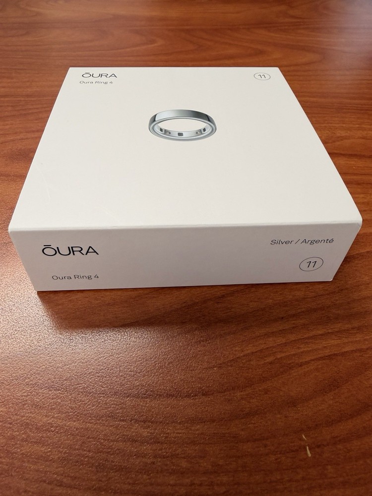 Oura Ring Gen 4 -Size 11 - Silver - Great Condition