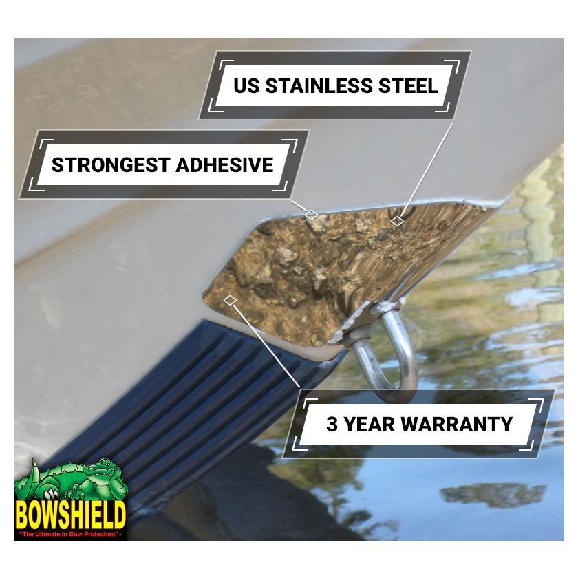 Gator Guards Bowshield Medium, Stainless Steel (BS-M)