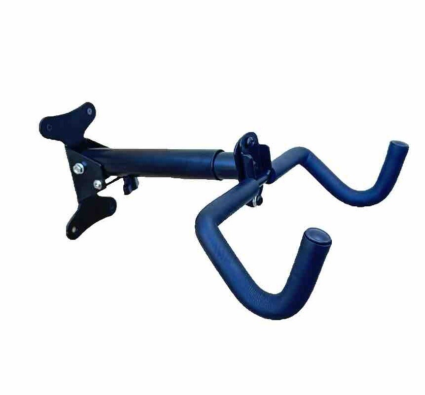 Bicycle Storage Wall Mount Rack Hanger Cycling Steel Garage Space Saving Holder