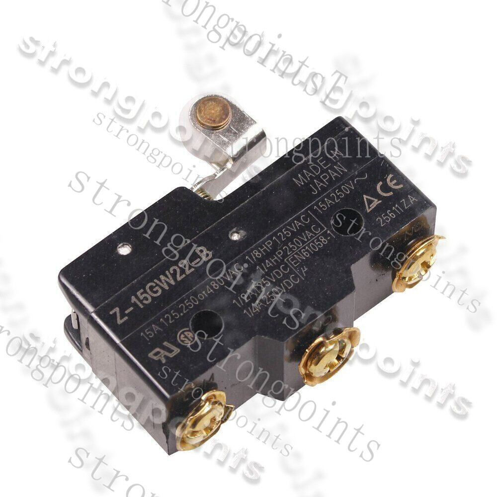 1PC   15A Z-15GW22-B Basic Switch With Short Hinge Roller Lever~