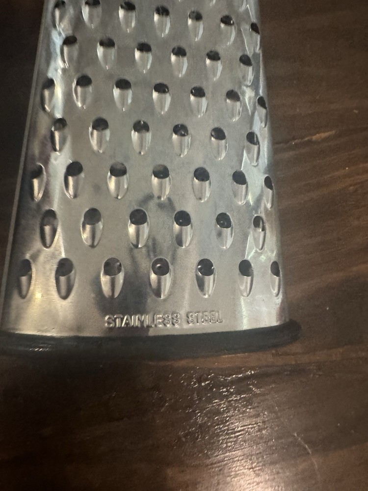 Farberware Slim Box Grater with Handle And 3 Blades