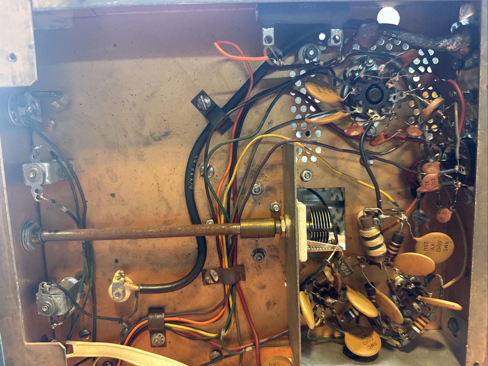 EICO CW AMATEUR TRANSMITTER MODEL 720 Ham Radio Works On 40 Low Output