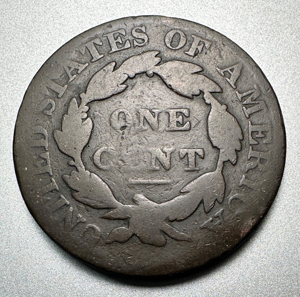 1827 LARGE CENT GOOD #1871