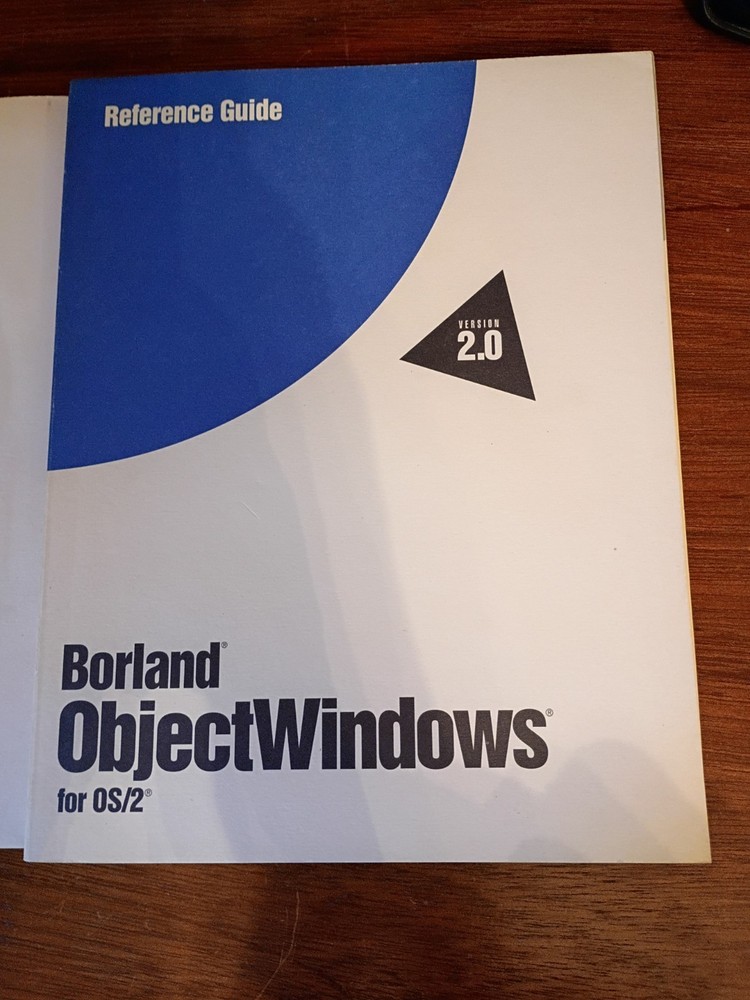 1994 Borland OS/2 Books - Tutorial - Reference - Programmer - Resource...