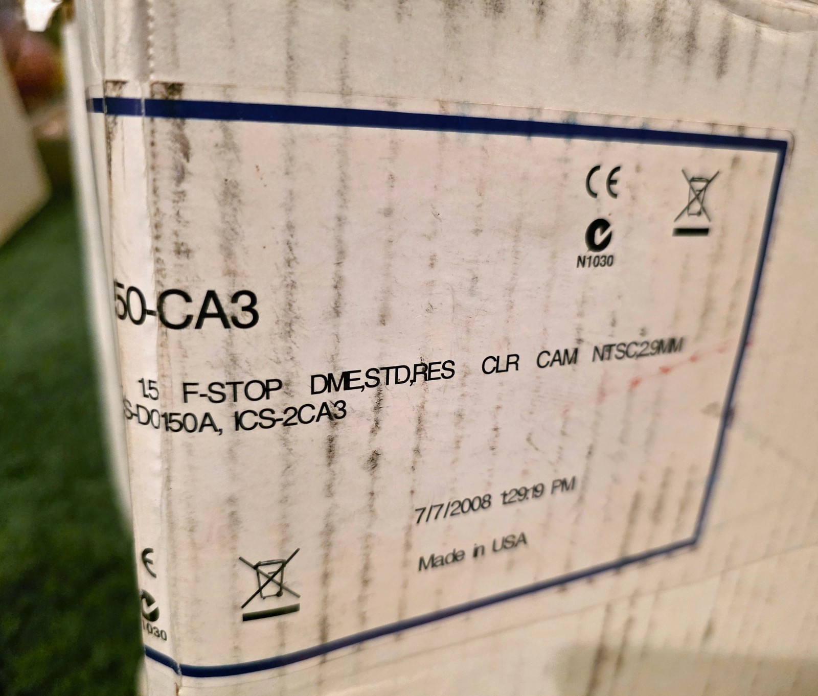 NEW- Pelco Camclosure ICS150-CA3 Dome Camera 1.5 F-stop, EASI