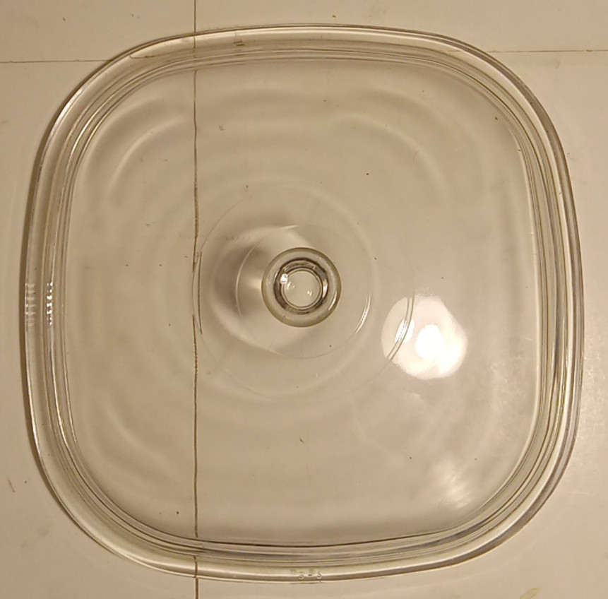 Pyrex Lid B-3 clear, square