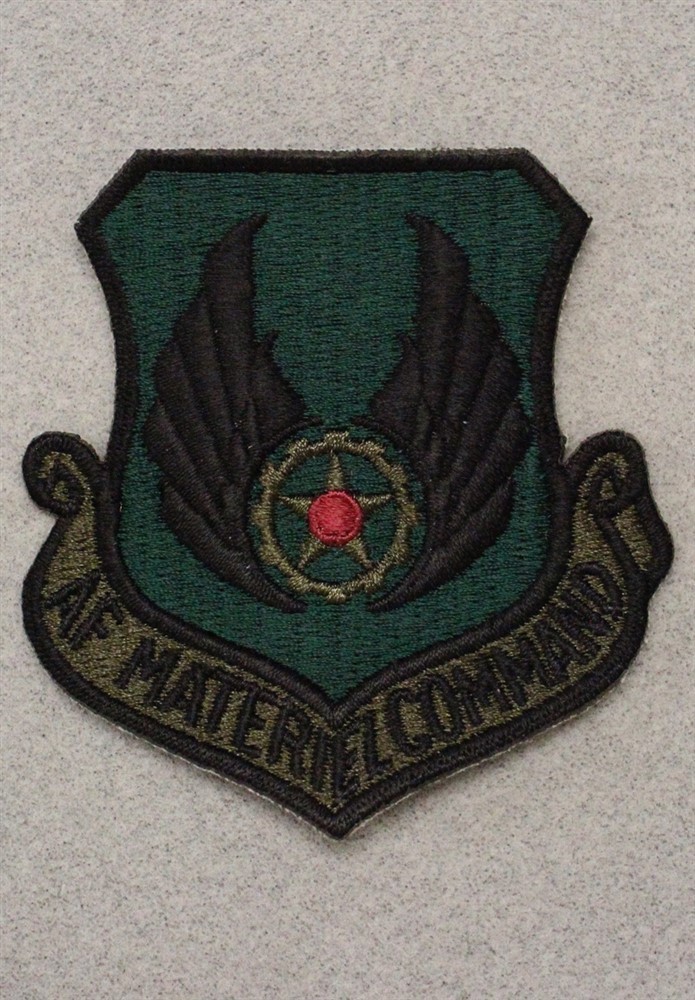 USAF Air Force Patch 116: AF Materiel Command - subdued, 3"