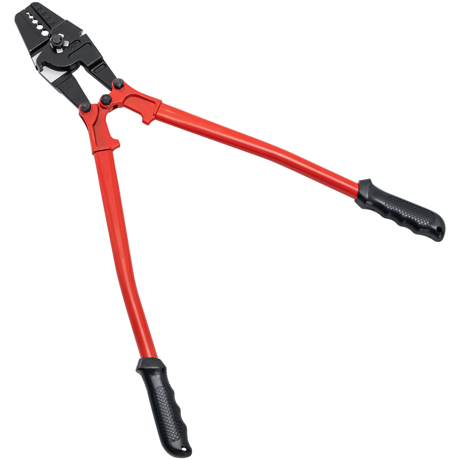 24'' Hand Swager Swaging Crimping Tool for Wire Rope Cable Swage 1/16''- 3/16''