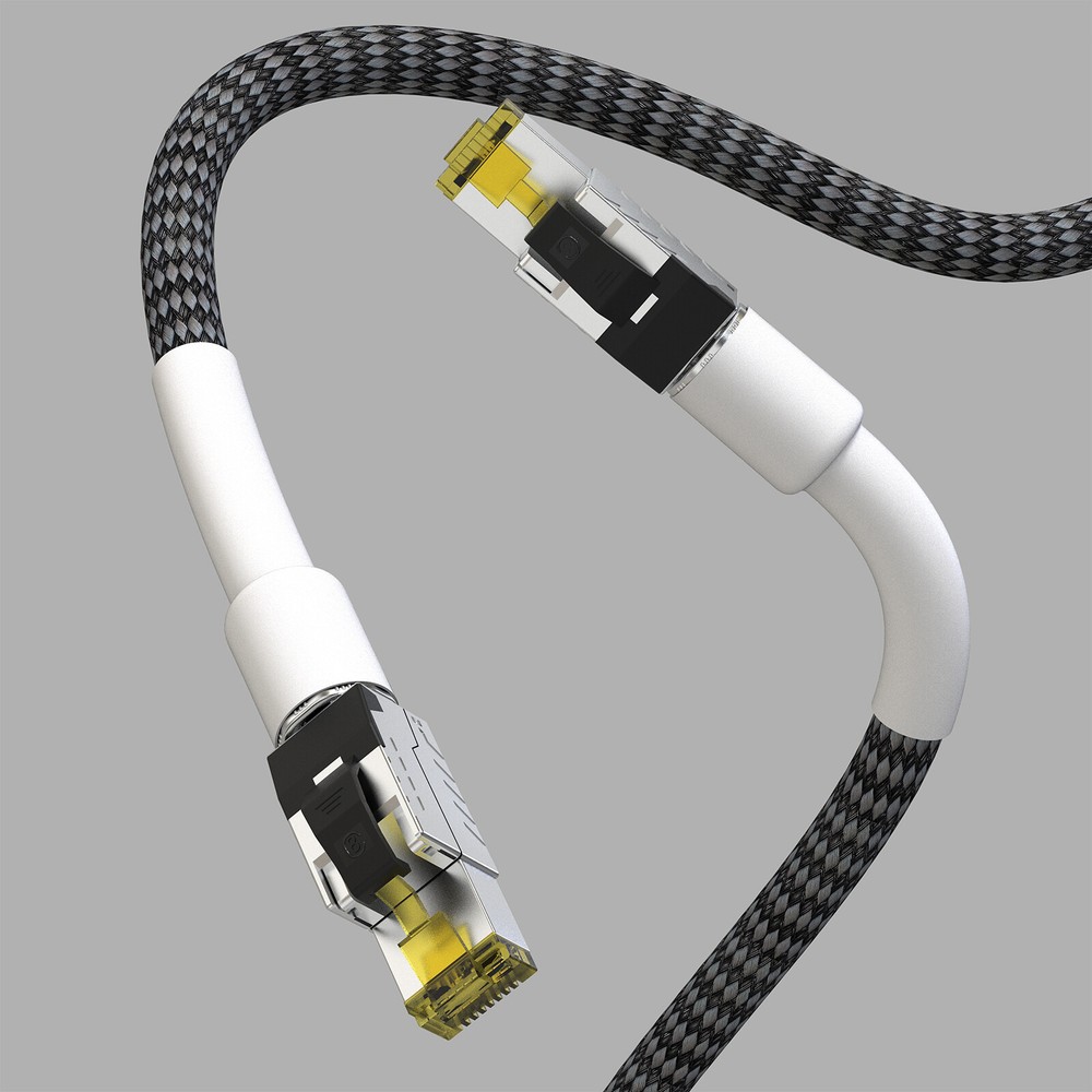 OFC Copper Ethernet Cable Cat8 Speed Lan Cable CAT8 RJ45 Network Patch Cable