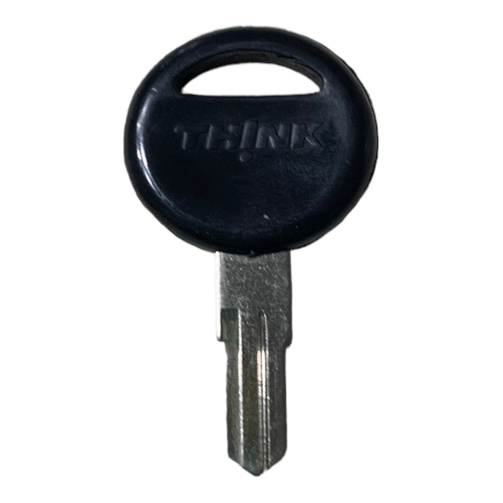 Ford Various Models Golf Carts TH1P Double Sided Plastic Head Key Blank