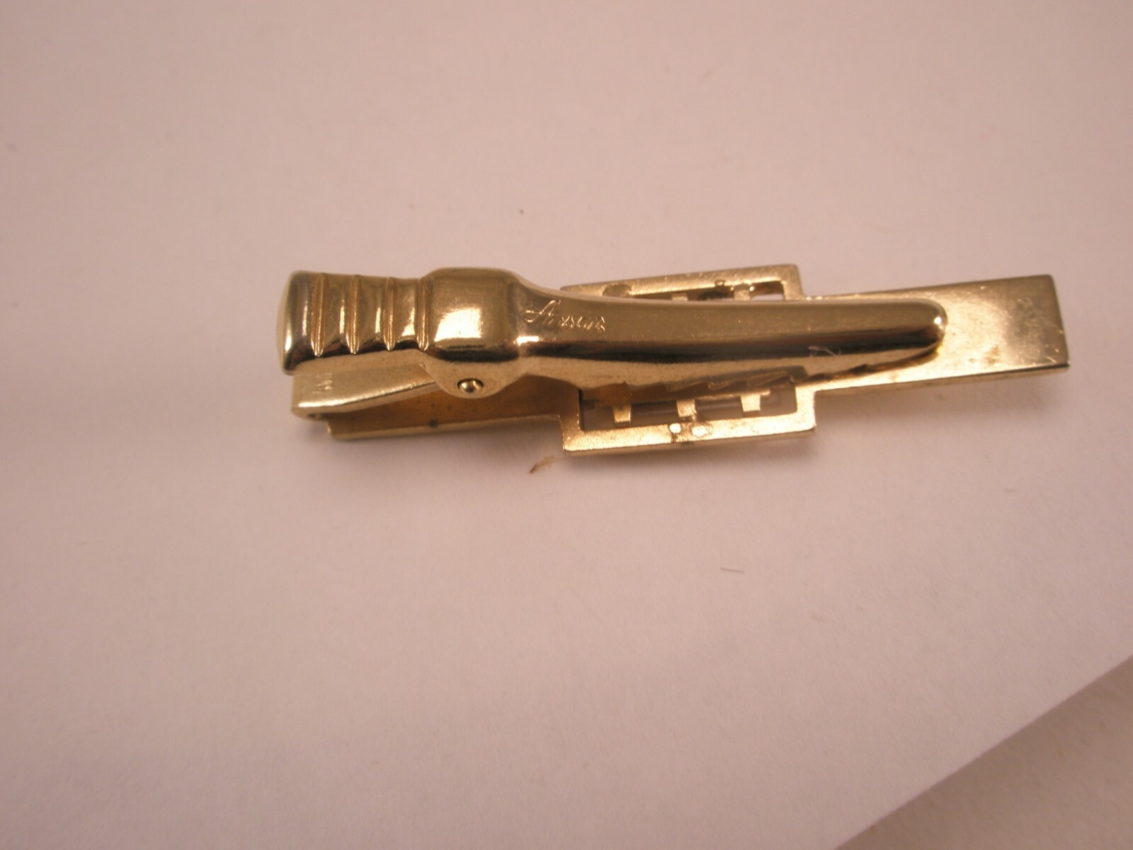 Masons Vintage ANSON Tie Bar Clip 32nd degree scottish rite shriner