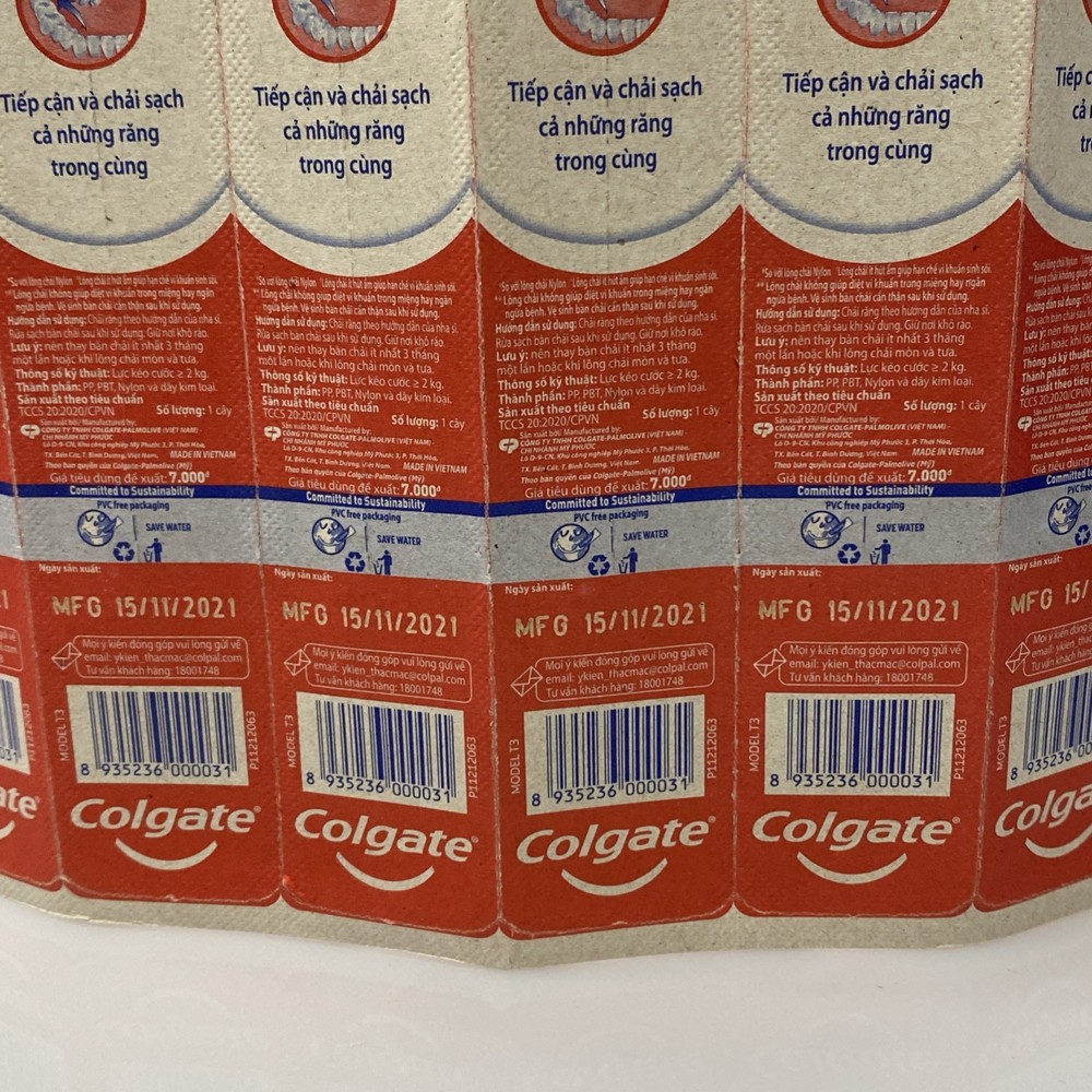 Colgate Toothbrush Premier Classic Clean Medium 12 Pack