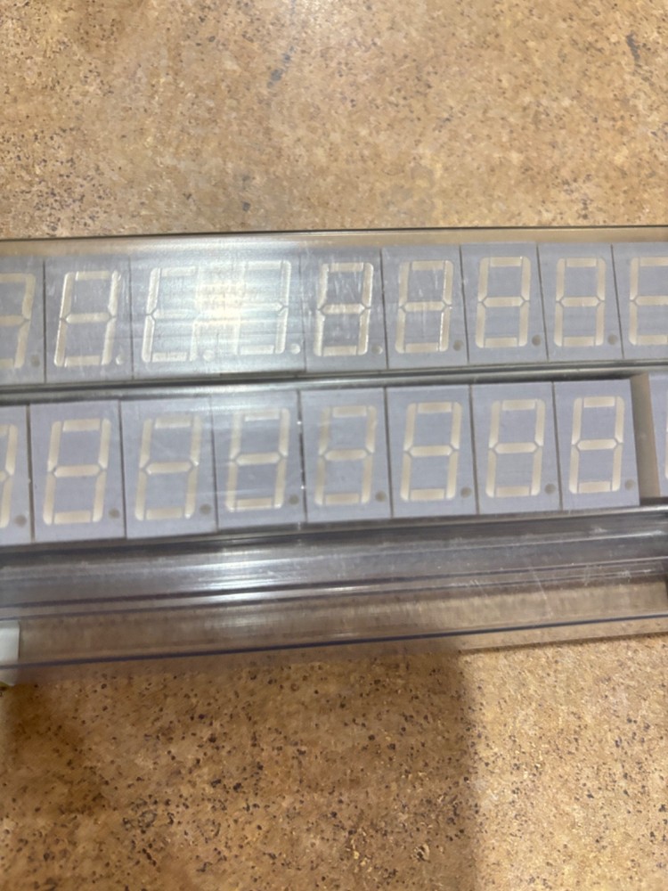 ON LED Display 7 Segment LED Module MAN6480 J 608 67 NOS