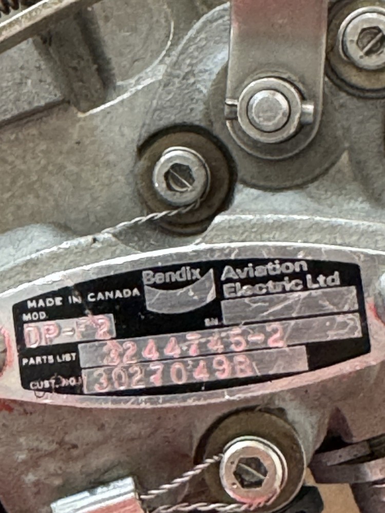 FCU PN 3244745-2 For PT6 ENGINE