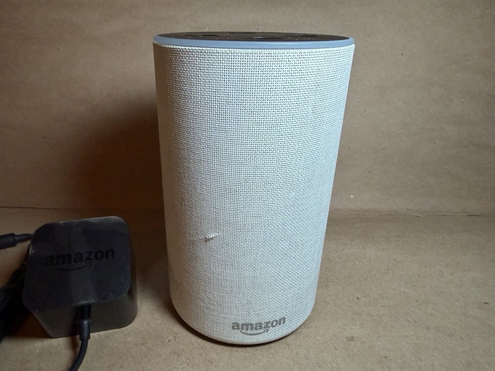 Amazon Echo 2nd Gen XC56PY Smart Speaker w/ Power Cord | Tested
