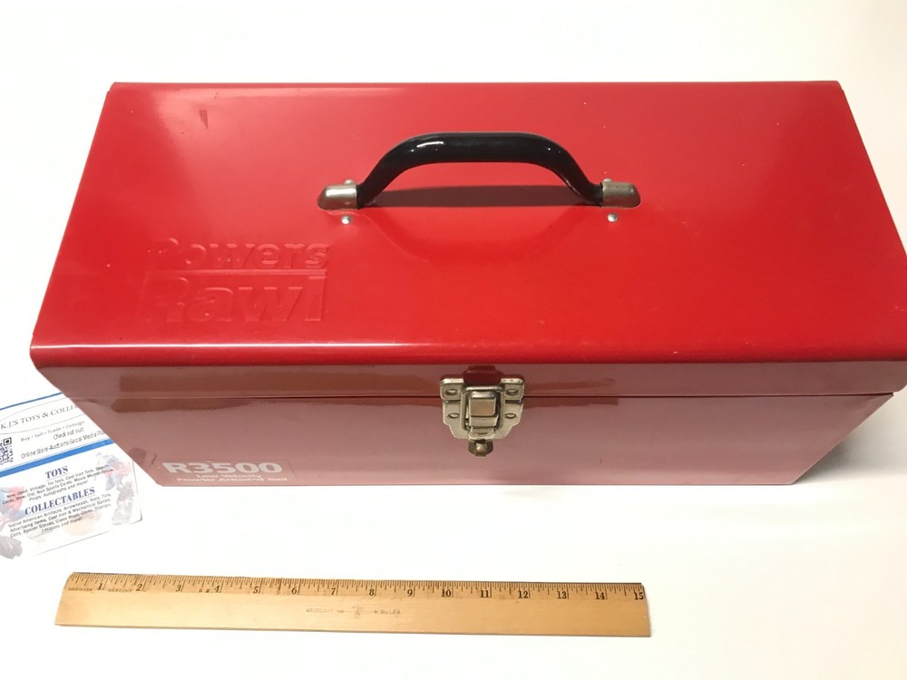 Powers Fasteners R3500 Powder Driven Actuated Fastener Tool with Case & Extras