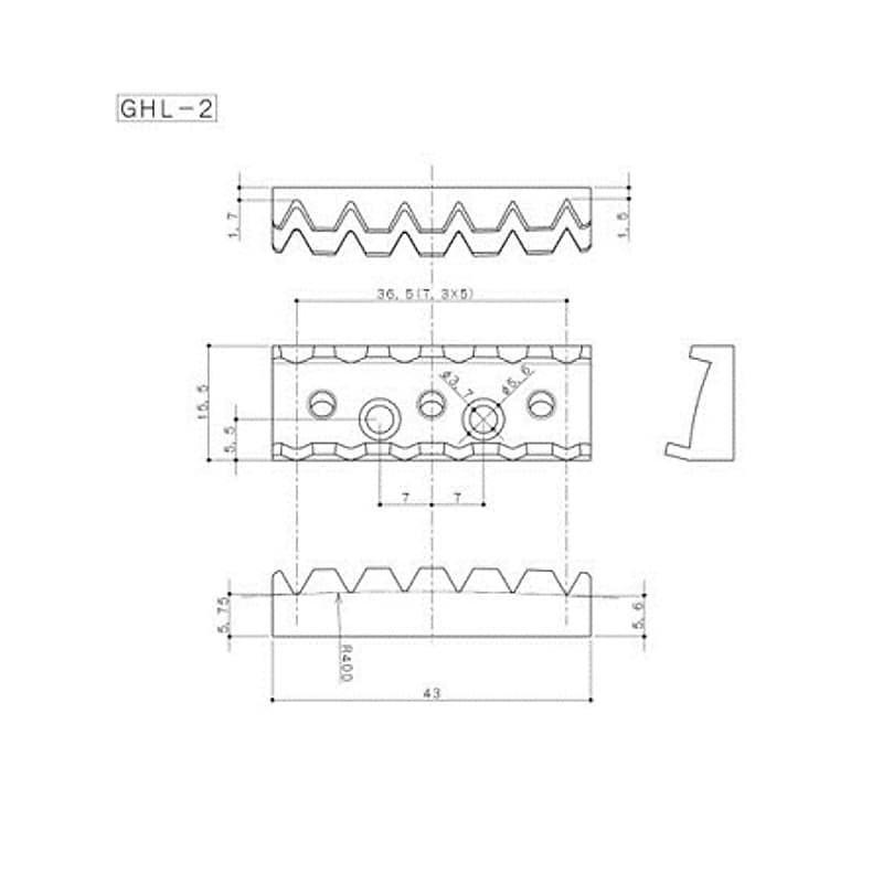 Gotoh Floyd Rose Locking Nut - Chrome - PGHL-2C