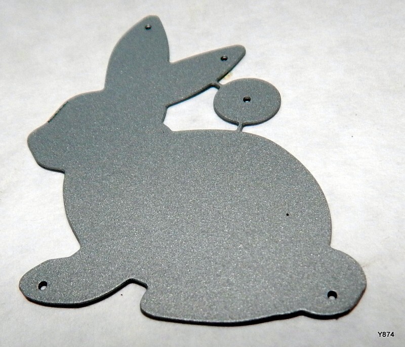 40 QTY Rabbit Stencil Metal Cutting Dies