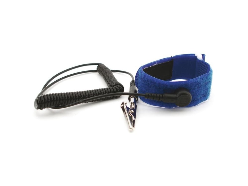 Techni-Pro 758ST926 - Wrist Strap, Hook & Loop Adjustable, 1/8' (4mm) Snap, 6