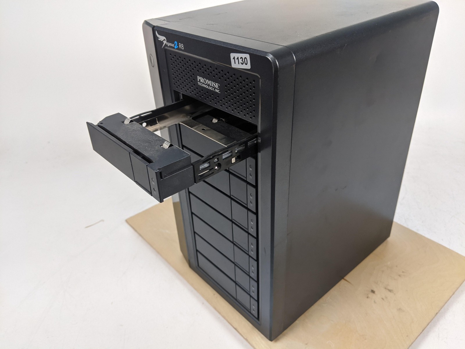 Promise Pegasus2 R8 8-Bay Black RAID Hard Drive Enclosure No HDD or Software