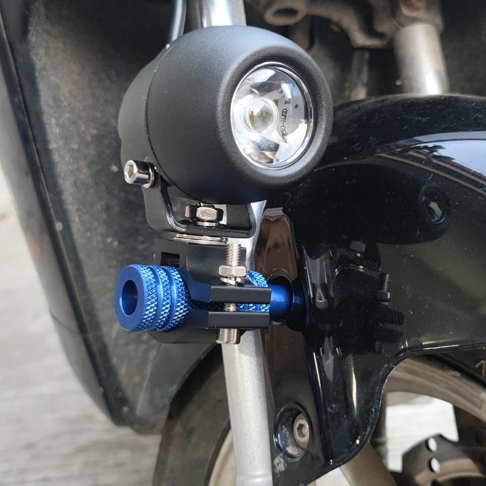 Motorcycle Light Bracket, Adjustable Motorcycle Spotlight Mount Brackets,Turn...