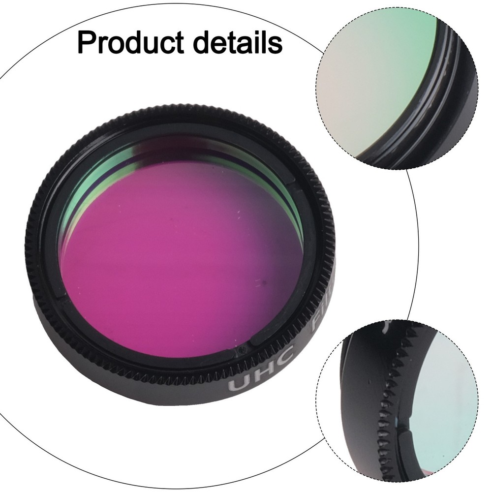 Threaded Eyepiece Compatible Telescopes UHC Filter for Improved Contrast