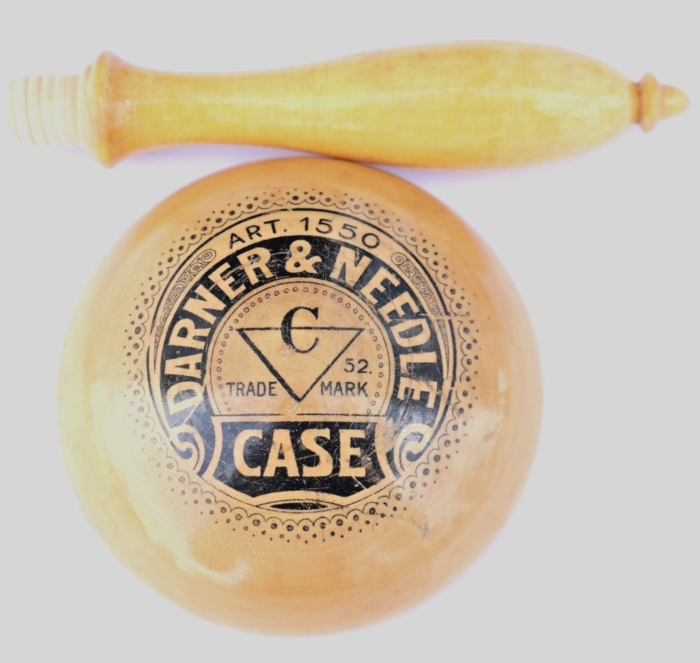 Case No. 52 Darner & Needle Darning Egg / ART. 1550 / Mountain Top Tools
