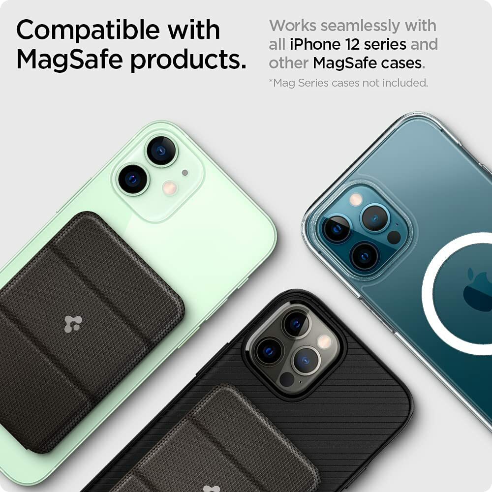 iPhone 13 12 | Spigen [ Smart Fold ] Magsafe Compatible Wallet Card Holder