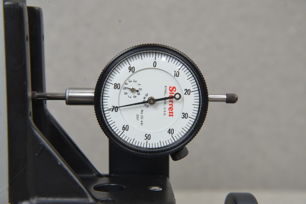 Gaertner Scientific Microscope Stage Support Base Level Dial Indicator 13162691