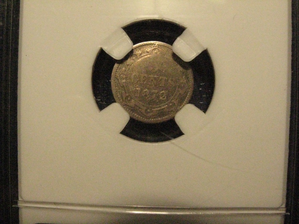 1872 Newfoundland coin set