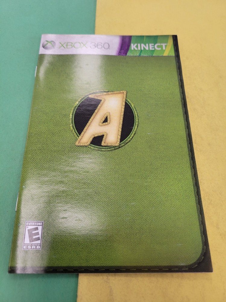 Kinect Adventures  |  Xbox 360  |  Manual Only