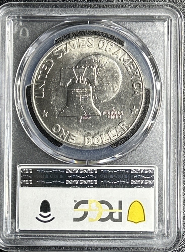 1976-D $1 PCGS MS65 Type 1 Eisenhower Dollar