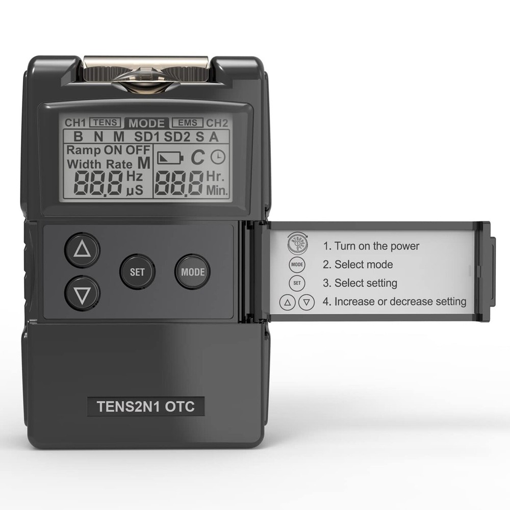 Therapist’s Choice TENS Unit and EMS Muscle Stimulator ComboOTC TENS Devic